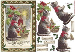 Merry & Bright Christmas Topper