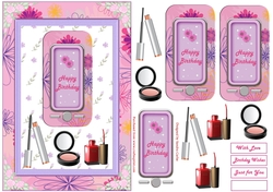 Floral Pink Mobile Topper