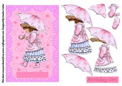 Umbrella Decoupage