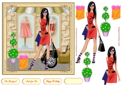 Fashion Decoupage Topper 4