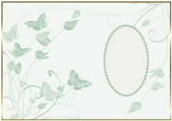 Sun Kissed Green Butterfly Insert 2
