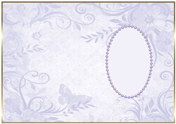 Soft Lilac Butterfly Insert 2