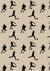 Football Player Backing Paper 2