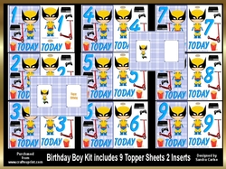 Birthday Boy Topper kit 1