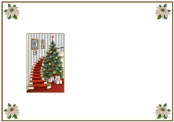 Christmas Tree Blank Insert 
