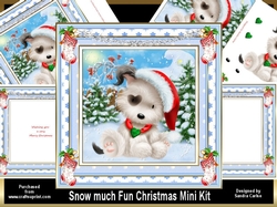 Snow much Fun Christmas Mini Kit