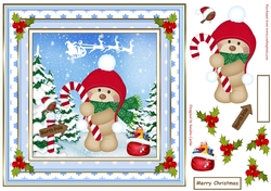 Christmas Bear Topper 1