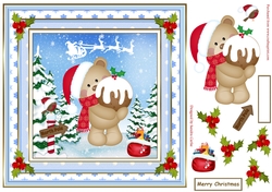 Christmas Bear Topper 2