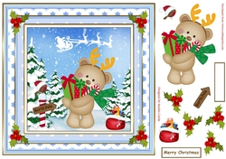 Christmas Bear Topper 3