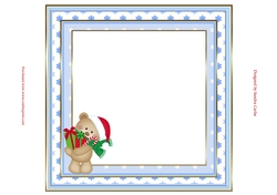 Christmas Bear Blank Insert to match cup912537_719