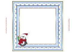 Happy Penguin Christmas Insert to match cup913278_719