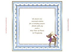 Rudolph & Robin Christmas Insert 2 to match cup913329_719