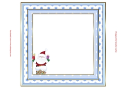 Santa & Robin Christmas Insert to match cup913725_719