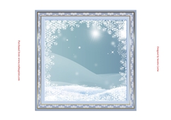 Owl I want for Christmas Blank Insert 1