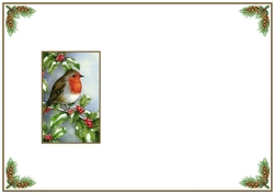 Christmas Robin Insert