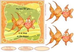 Love Bubbles Romantic/Anniversary Topper 2