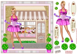So Sweet Decoupage Topper 1