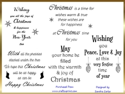 Christmas Verses Wordart Kit 1