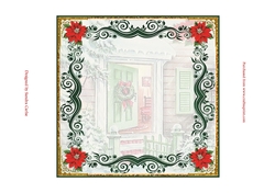 At Home for Christmas Blank Insert