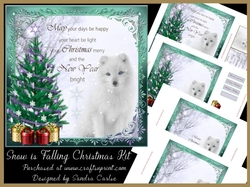 Christmas Snow is Falling Mini Kit