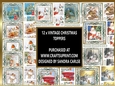 Christmas 12 x Toppers kit 1