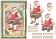 Christmas Santas Workshop Pyramid Topper