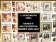 Christmas 12 x Toppers kit 1