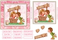 I Love You 6x6ins Decoupage Romance Topper