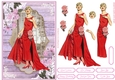Female Birthday Vintage Lady Decoupage Topper 5