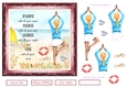 Peaceful Reflection Birthday Decoupage Topper 2