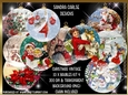 Christmas 10 x Vintage Baubles Kit 4