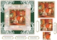 Christmas Stockings 7x7ins Vintage Lace Filigree Topper 2