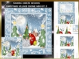 Christmas Village Gnome 8x8ins Mini Kit 3