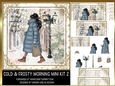 Christmas cold & frosty morning Mini Kit 2