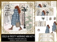 Christmas cold & frosty morning Mini Kit 4