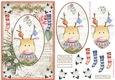 So cute Christmas Animals Decoupage Topper 6