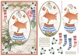 So cute Christmas Animals Decoupage Topper 8