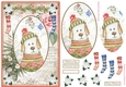 So cute Christmas Animals Decoupage Topper 10