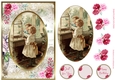 Vintage Times Decoupage Gold Lace Filigree Topper 4