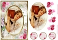 Vintage Times Decoupage Gold Lace Filigree Topper 8