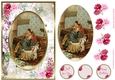 Vintage Times Birthday Decoupage Lace Filigree Topper 20