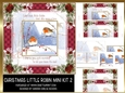 Christmas Vintage Robin Vintage Mini Kit 2