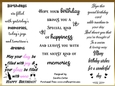 Birthday Verses wordart 3