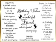 Birthday Verses wordart 6