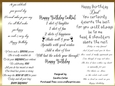 Birthday Verses wordart 7