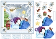 Christmas Its cold outside Decoupage 7x7ins Topper 4