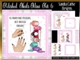 Polished Black Nails Decoupage 7x7ins Kit 6