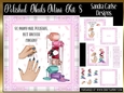 Polished Blue Nails Decoupage 7x7ins Kit 8