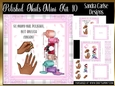 Polished Green Nails Decoupage 7x7ins Kit 10