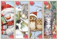 Christmas Vintage 4 x Bookmarks 2